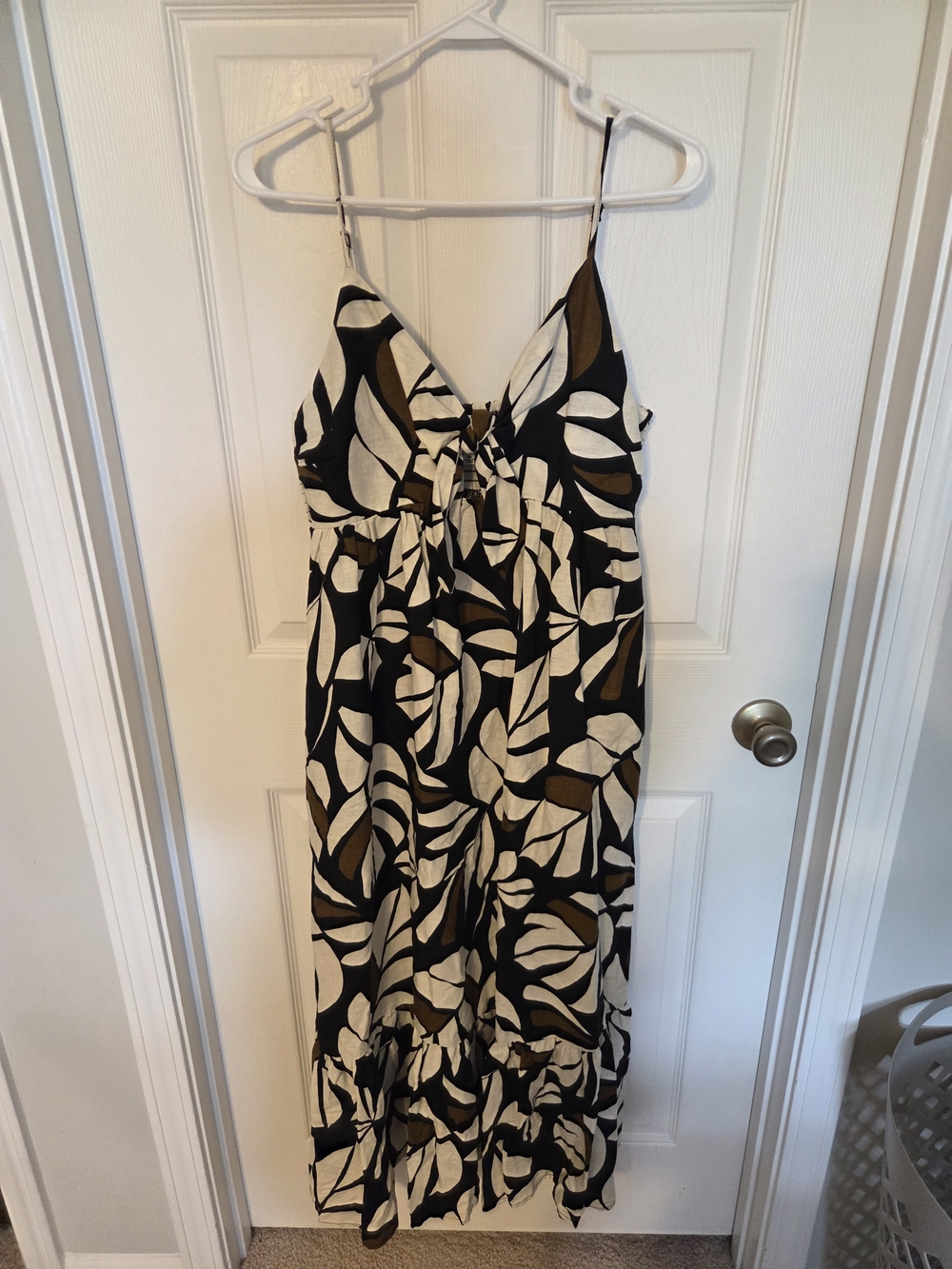Tabitha Brown Spaghetti-Strap Maxi Dress